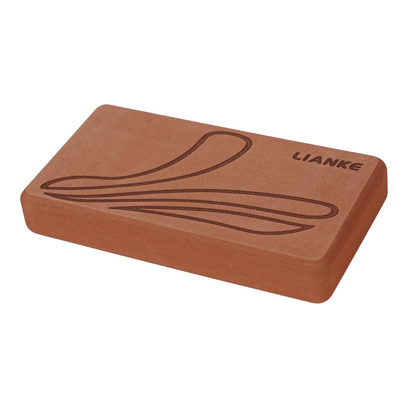 Yoga Block Accessories Accessory Sturdy for Pilates Bodytype Building Stretching Coffee-image-48