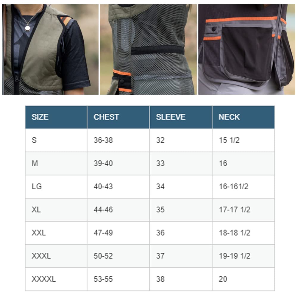Beretta Gilet da competizione unisex in rete traspirante