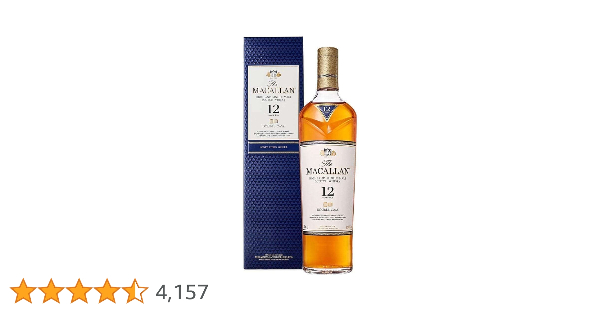 ウイスキー The Macallan 12 Year Old Double Cask 700 Macallan 12 Year Old Double Cask Single Malt Scotch Whisky