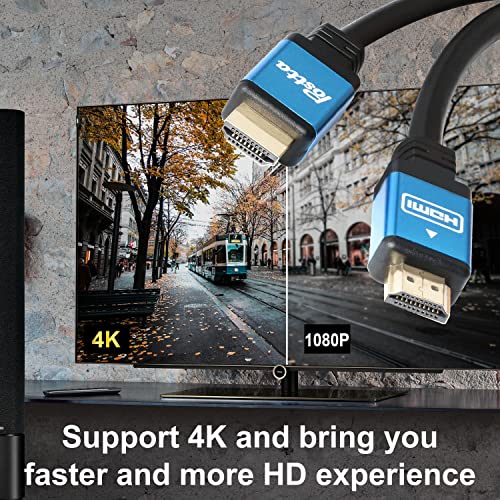 Cable HDMI 4K Postta con conector HDMI 2.0 de alta velocidad compatible con vídeo 3D y ARC 5