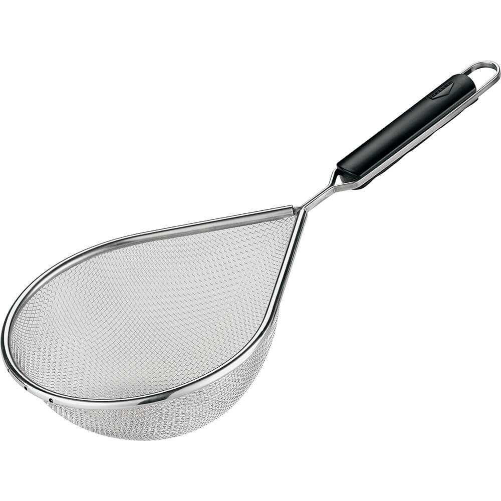 Paderno World Cuisine 8-5/8-Inch by 7-1/8-Inch Stainless-Steel Oblong Strainer