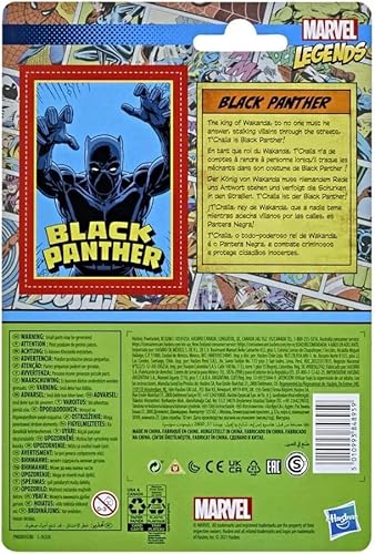 Marvel Legends Retro Panther 9.5 cm - vue 5