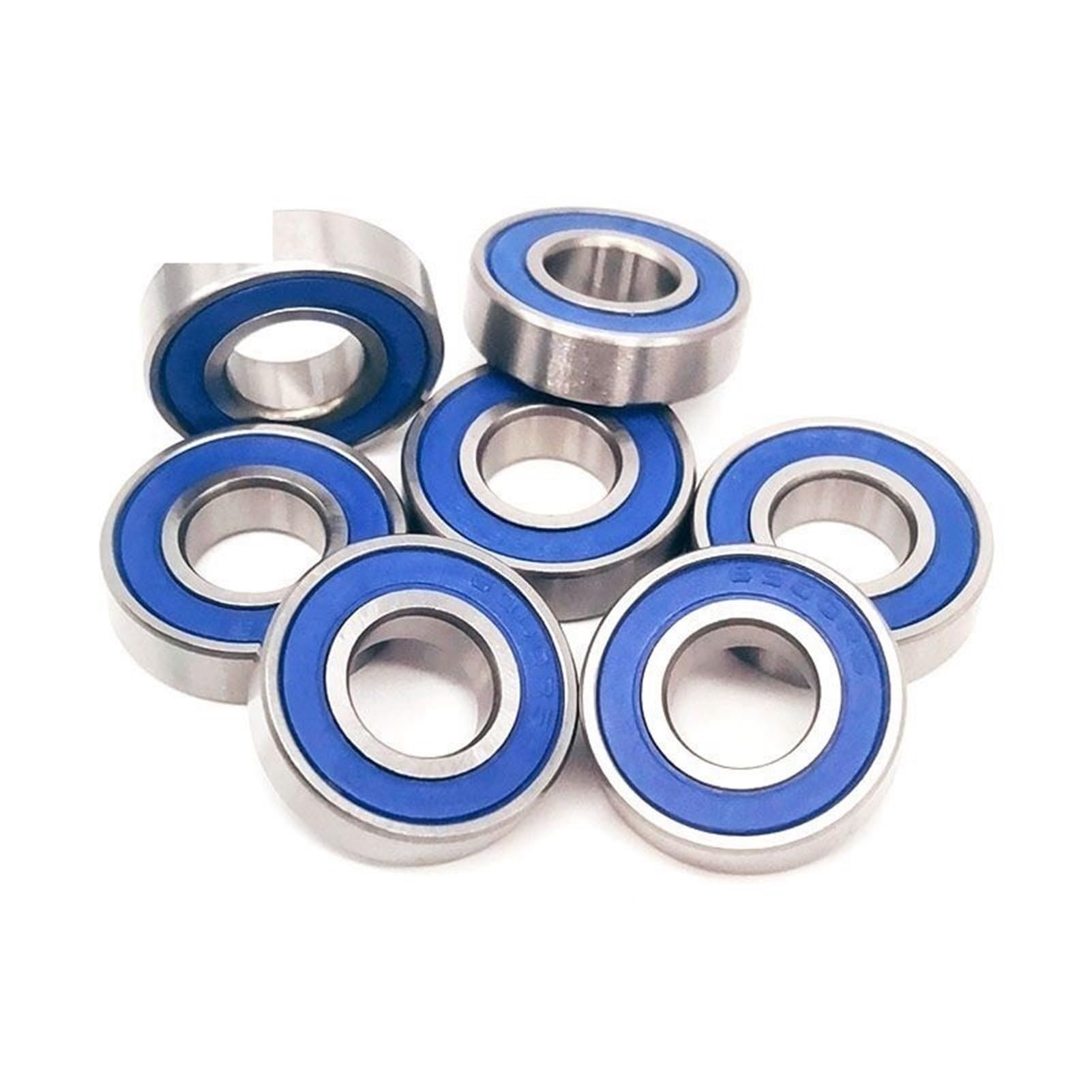 Roulements rigides à billes Lot de 10 roulements à billes 6900RS 10 x 22 x 6 mm ABEC-7 for voiture électrique RC et camion, 6900 RS 2RS, bleus scellés