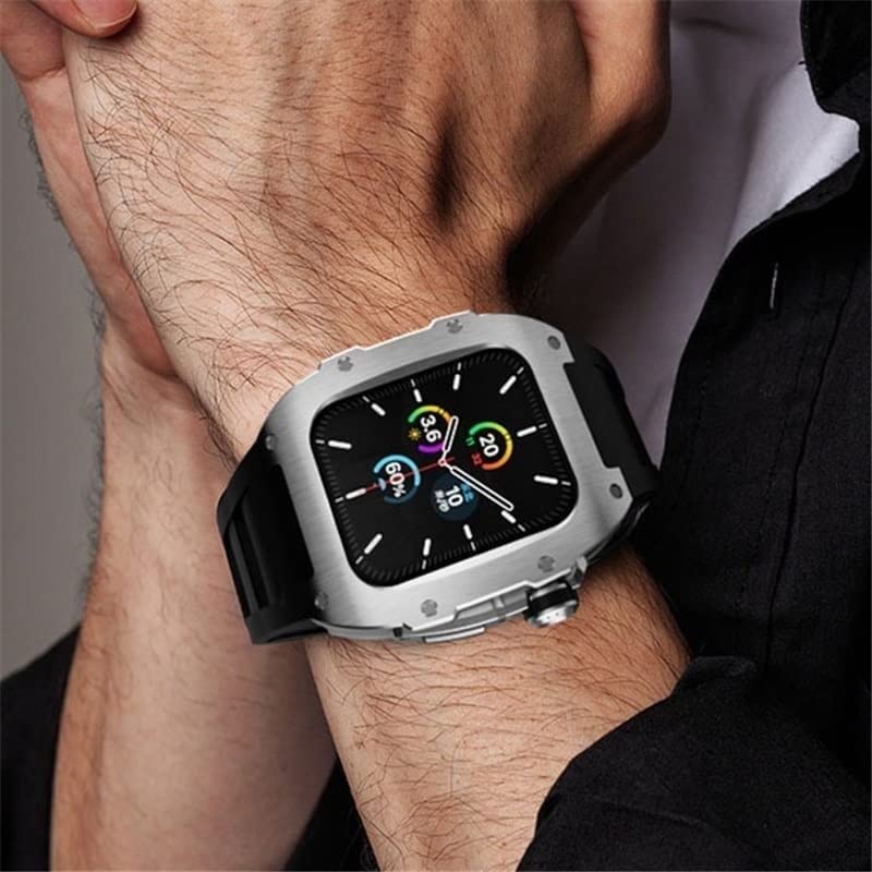 Bracelet de montre en alliage de titane SCHIK d'exception pour Apple Watch 45mm