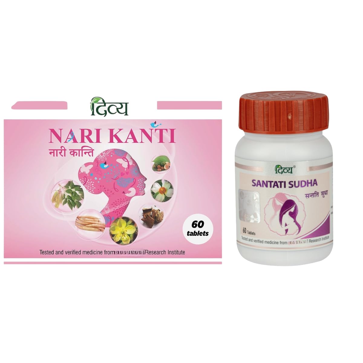 Divya Nari Kanti 60 Tab + Divya Santati Sudha 60 Tab Combo-image-22