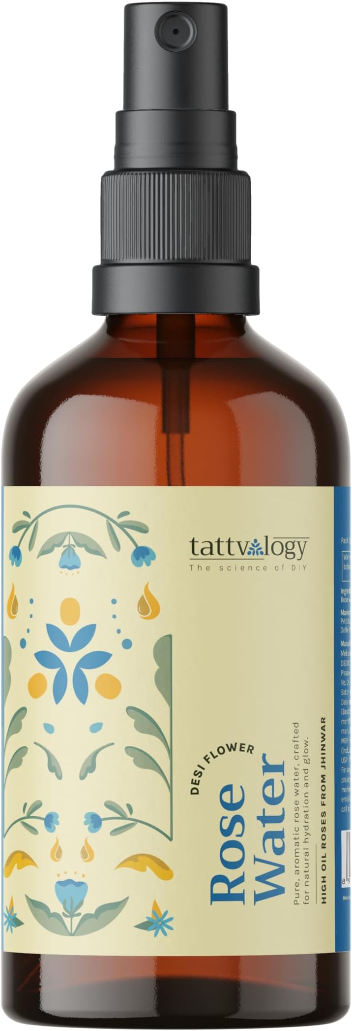 Nature's Tattva Pure Natural Rose, 100 ml