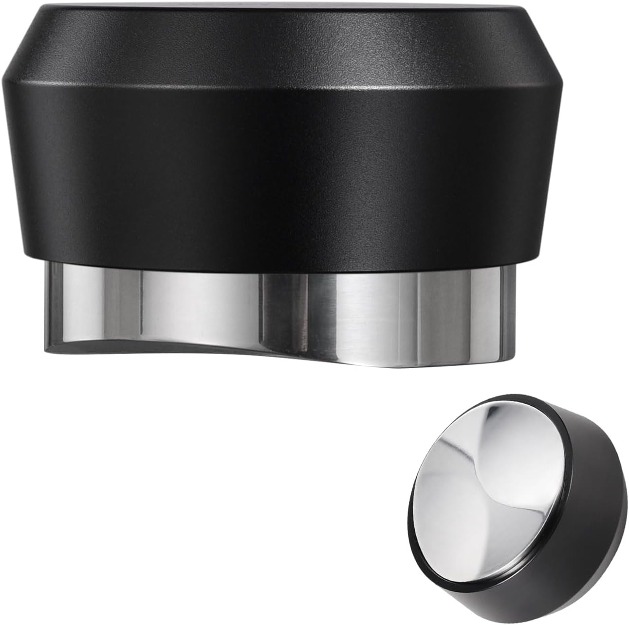 53.3mm Coffee Gravity Distributor, MATOW Espresso Adaptive Distribution Tool Compatible with Breville 54mm Portafilter, Auto Leveling Distributor with Stainless Steel Two Sided Convex Base 53.3mm Coffee Gravity Distributor, MATOW Espresso Adaptive Distribution Tool Compatible with Breville 54mm Portafilter, Auto Leveling Distributor with Stainless Steel Two Sided Convex Base