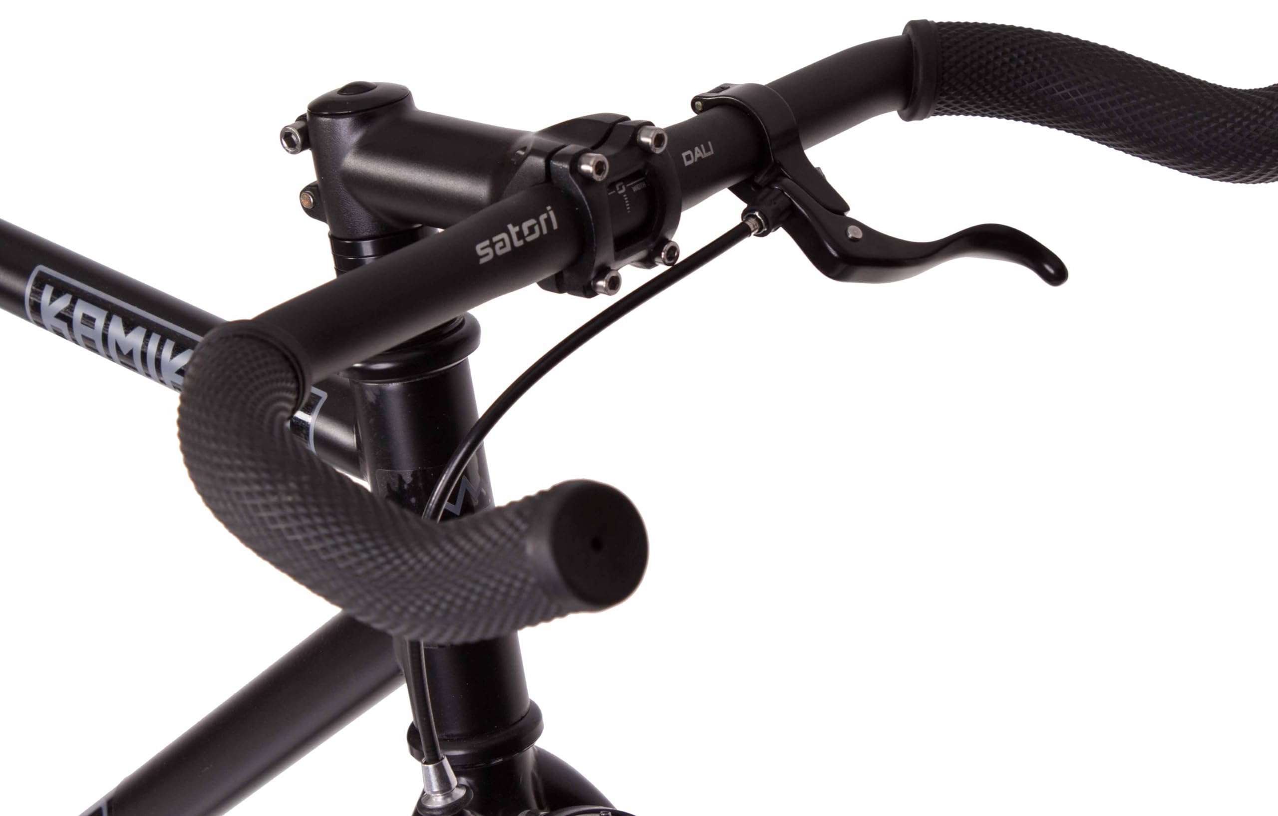Bicicleta Fixie Kamikaze Bullhorn Single Speed Negro