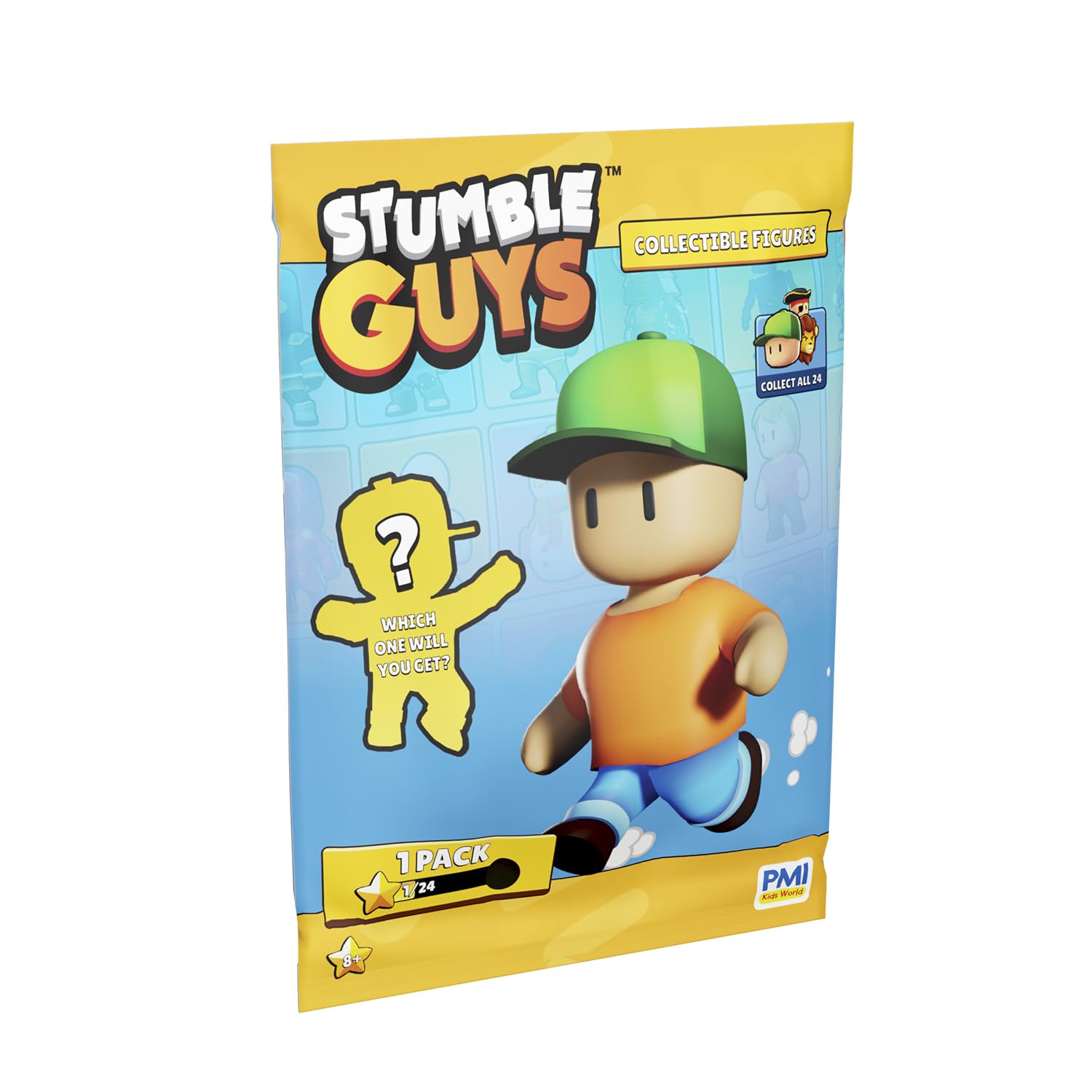 Stumble Guys Collectable Figure in Blind Foil Bag