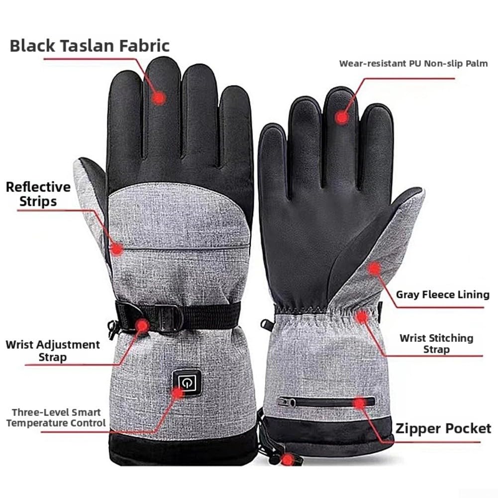 Guantes Eléctricos Impermeables Invierno Unisex