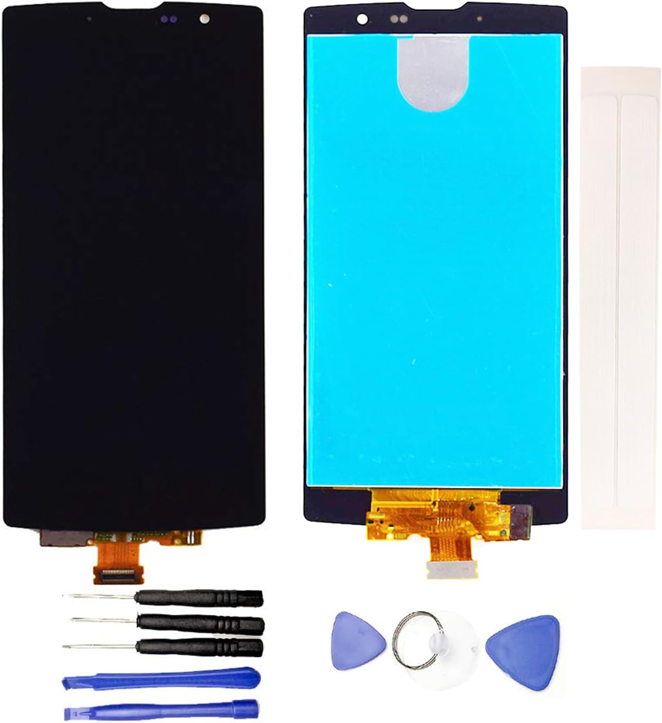 LCD Display & Replacement Touch Screen Digitizer Assembly with Free Tools for L-G Magna H500 H502F H500F H525 H500R H500N Y90 C90 G4c G4 Mini Black