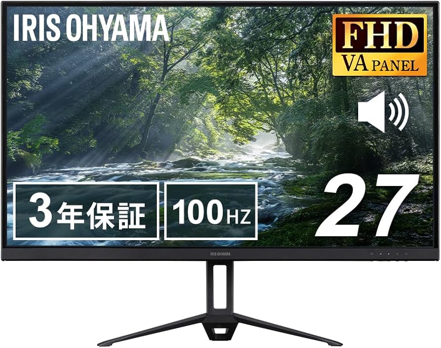 Amazon.co.jp: 【Amazon.co.jp限定】 アイリスオーヤマ モニター 27