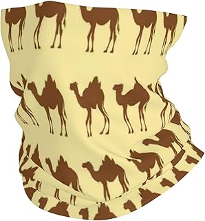 Camel Animal Pattern Neck Gaiter Face Mask Scarf Bandana Head Wrap Uv Protection Balaclava For Sports - Buy now