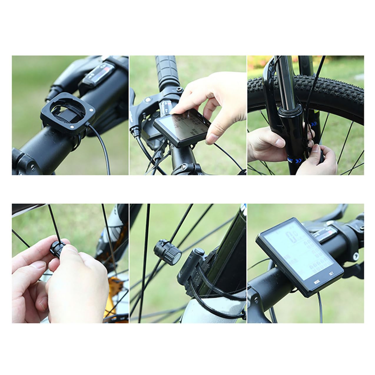 Tachimetro Bici Wireless Retroilluminazione Display Inglese
