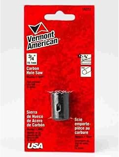 Vermont American 18312 Carbon Steel Hole Saw, 3/4