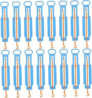 SAFIGLE 16 Conjuntos DIY Balança De Primavera Crianças Balança De Mola Bagagem Mala Escala Aprendizagem Balança De Mola Balança De Equilíbrio DIY Gatilho Puxar Escala De Mola DIY Balança