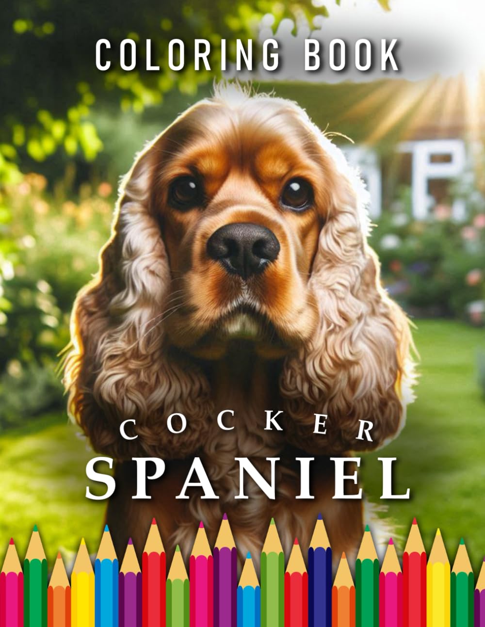 Cocker Spaniel | Coloring Book: For Adults & Children | The perfect Gift for Dog Lovers (Dogs | Coloring Books)