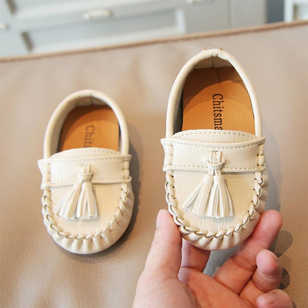 TangDao Mocassins pour Enfant Cuir Plates Loafers Sandale Antidérapant résistant odeurs