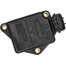 Mass Air Flow Sensor MAF AFH55M-10 Compatible with NISSAN D21 Base Pickup XE L4 Swap AFH55M10, Black-b1
