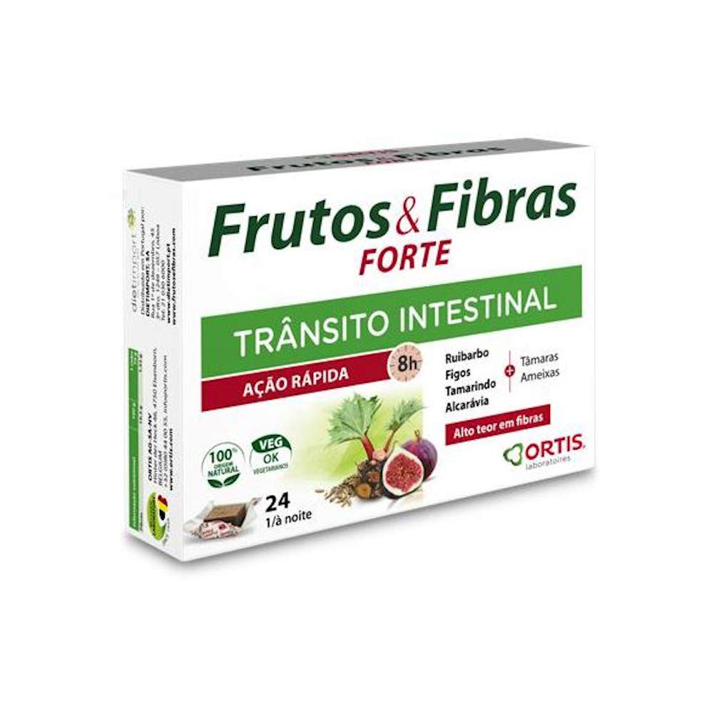 Frutas y Fibras Concentrado 24 cubitos de Ortis