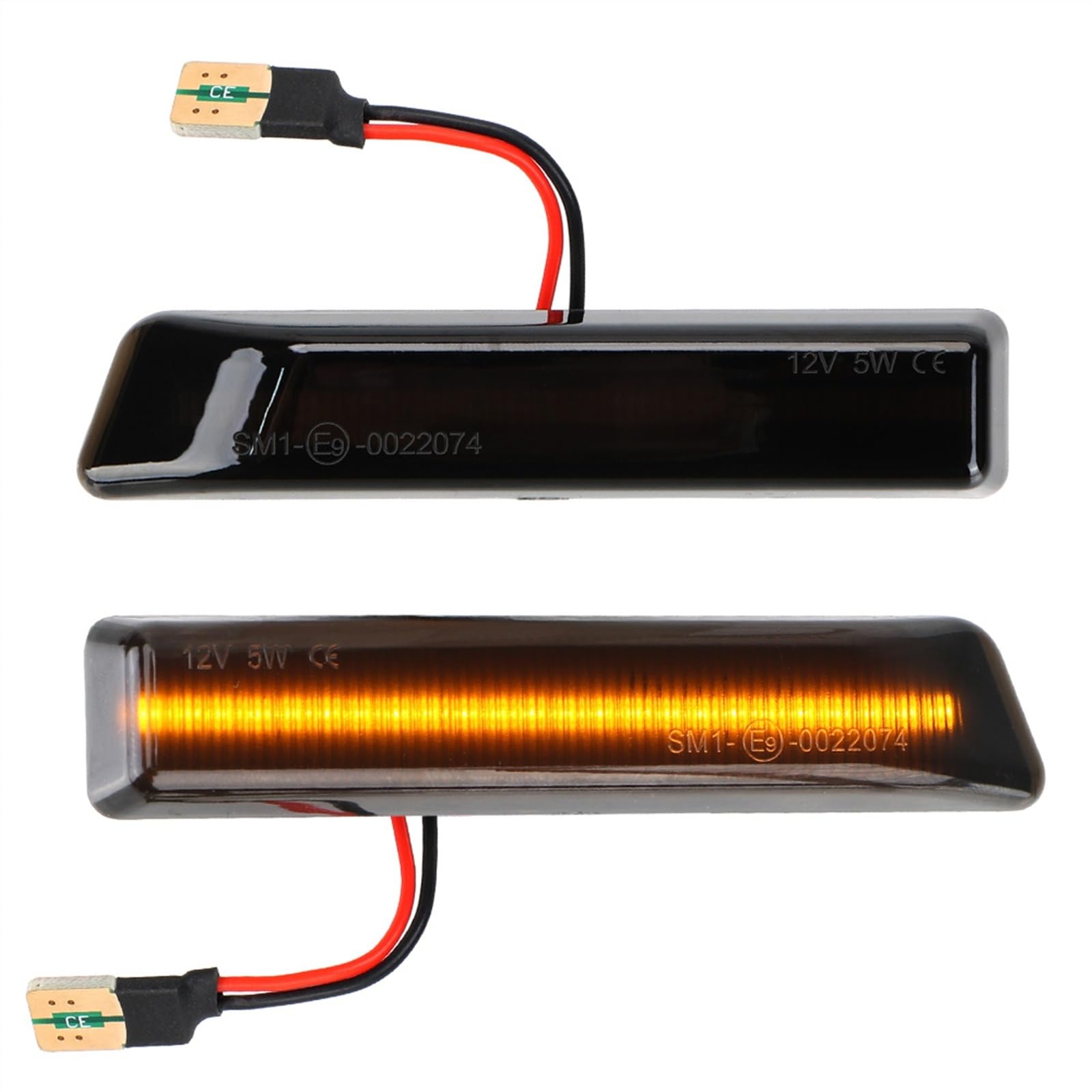 Feux Clignotants LED Dynamiques Pour BMW X5 E53 Et Série 3 E36 - Lot 2PCS Smoked