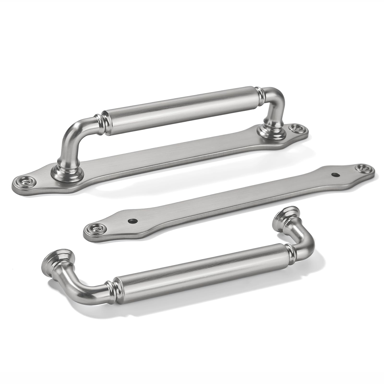 KHTUMEWARE-279BP Brushed Nickel Cabinet Pulls CTC 5 in (128 mm) 5-Pack