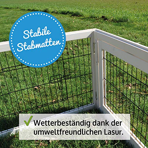 zooprinz brandneues Freilaufgehege Rabbit Run 2022 für draußen - ideal für Kleintiere - Besonders Stabiler und großer… – Bild 7
