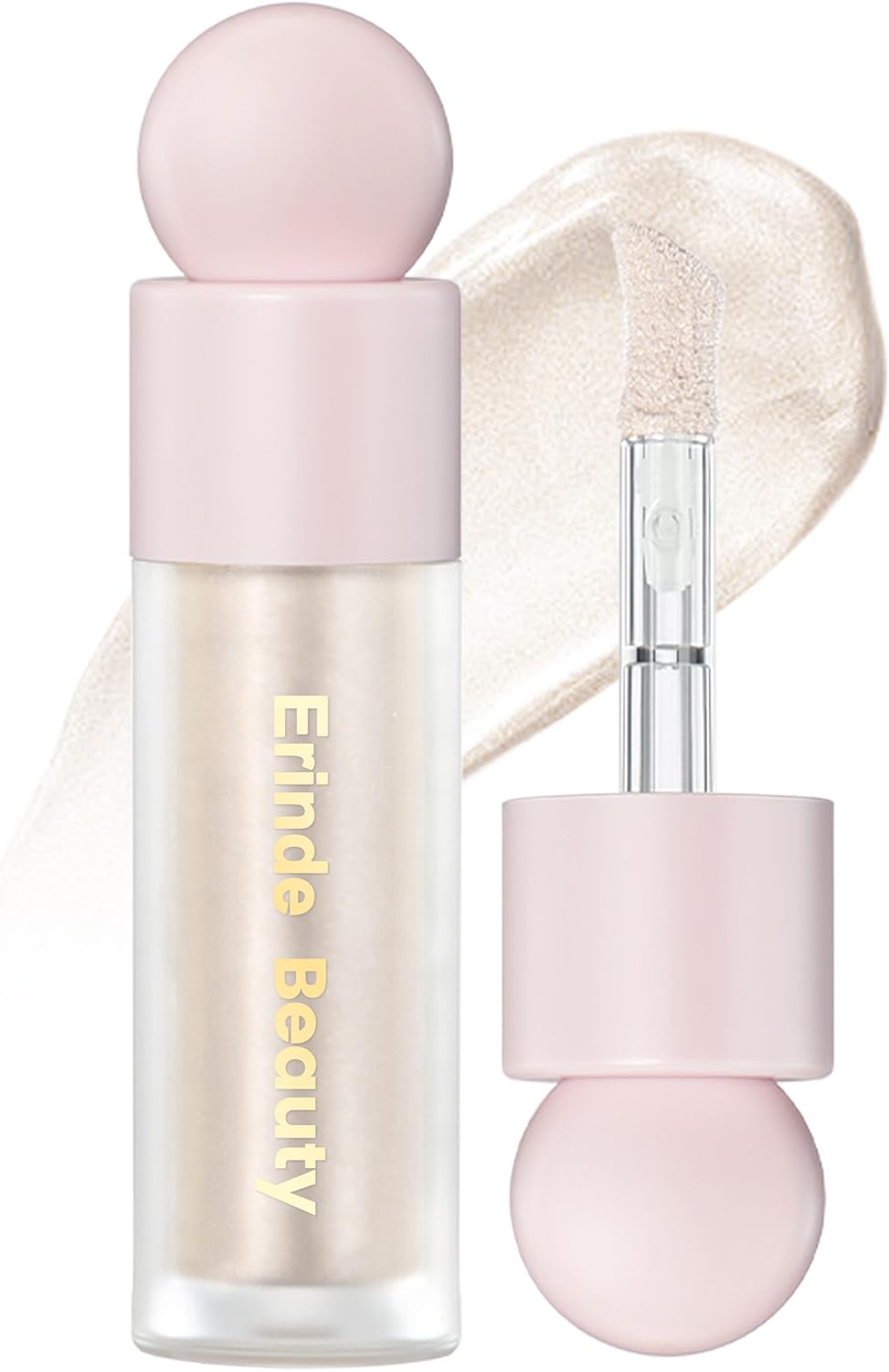 Erinde Liquid Highlighter Makeup Shimmer Cream Highlighter Natural Light Face Highlighter Brightening Liquid Highlight Face Body Glow Makeup Glow Drops Makeup Glitter