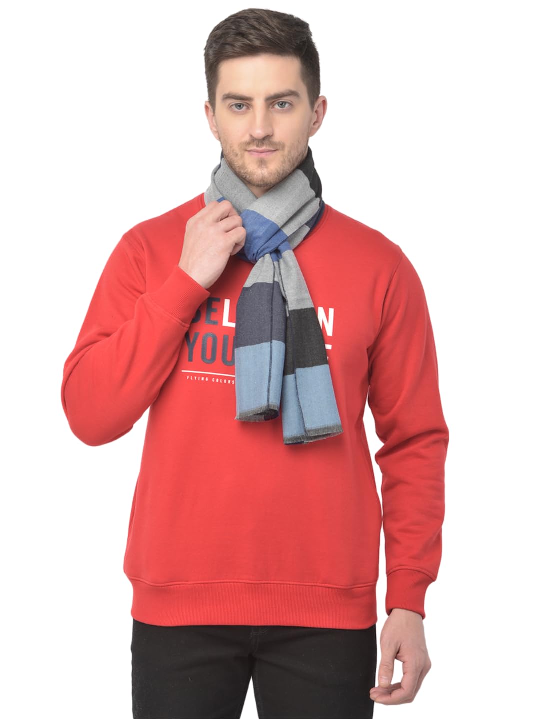 Cazzano Striped Men Muffler (MFNC250)-image-1