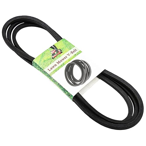 AILEETE GX20072 - Cinturón de cubierta de 12" x 104" para John Deere D100, D110, D120, D130, L100, L108, L110, L111, L118, L125 cortacésped con