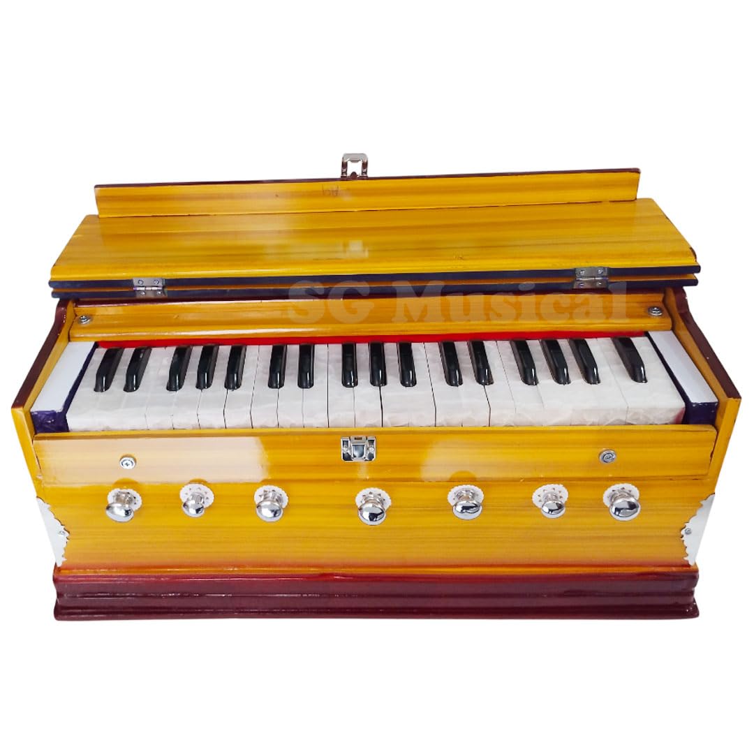 SG Musical Harmonium - Perfect for Beginners & Kids, 7 Stopper, 39 Keys-image-17