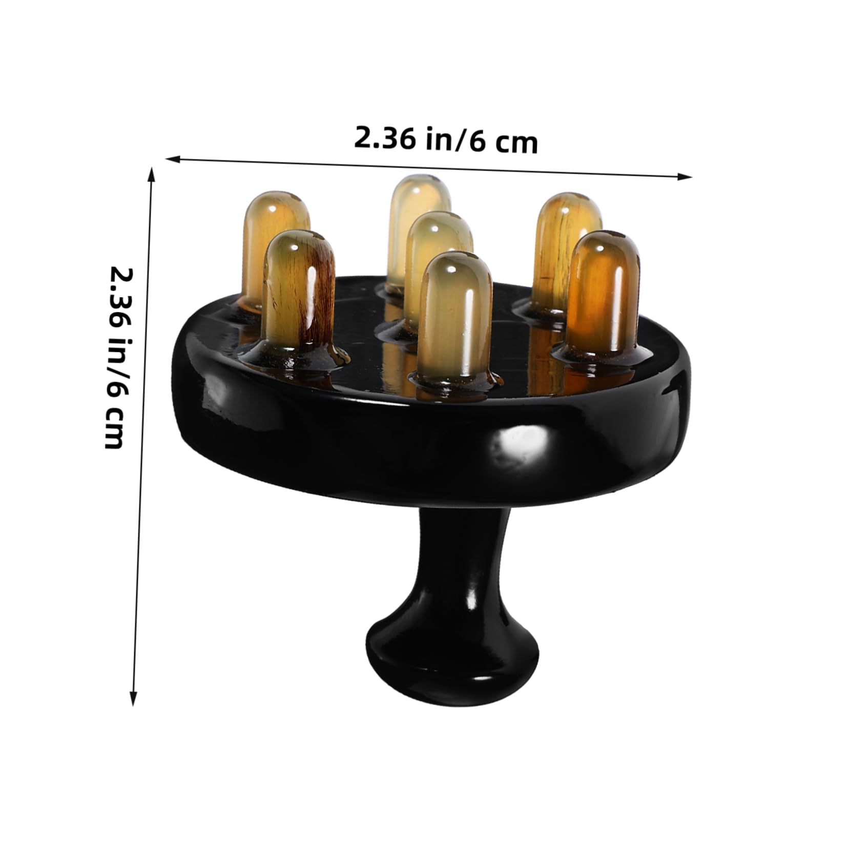 3pezzi Pettine Massaggiante Bufalo Strumento Per Massaggio Scalpale e Districante Design Chic e Leggero Per Uomo e Donna Rimuove Nodini e Stimola La Circolazione Del Capelluto