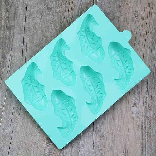 Miniatura 8 de Angoily Juego de moldes para tartas, 2 moldes para hornear peces de carpa, para bricolaje, velas, sopa, epoxi, kit de decoración de pasteles, molde