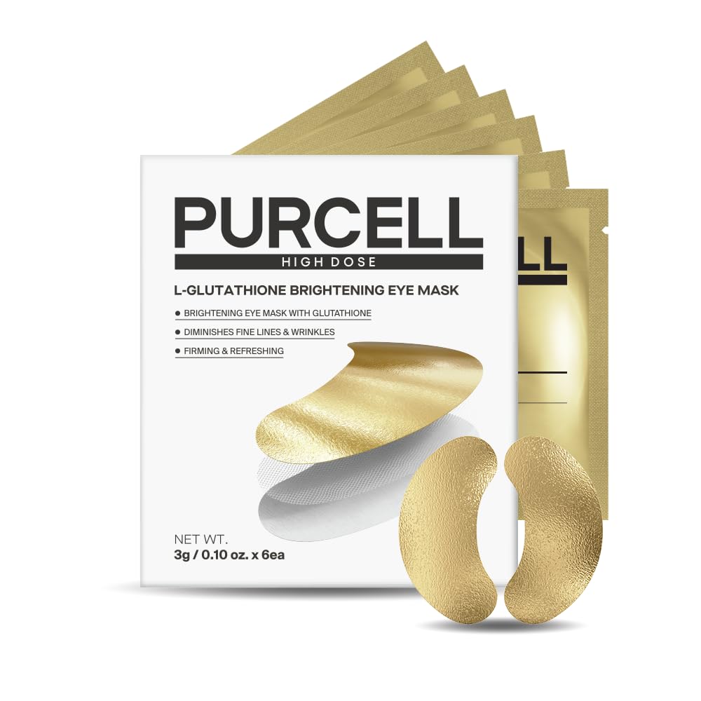 PURCELL L-Glutathione Brightening eye mask 6 pairs 0 10oz