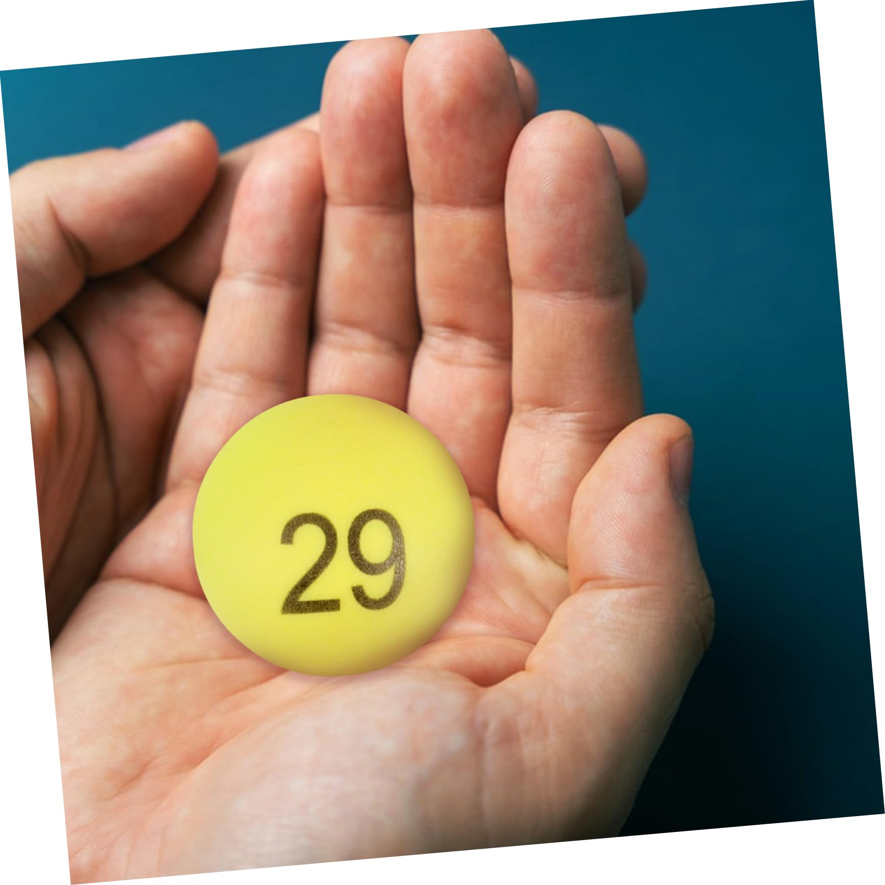 Bolas Bingo Numeradas 150 Piezas de PP Números Claros