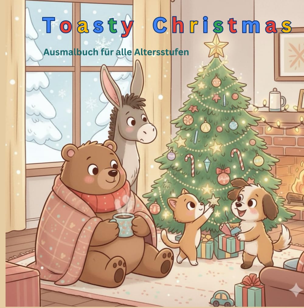 Toasty Christmas: Ein Kawaii-Winter-Ausmalabenteuer (Kawaii Jahreszeiten Malabenteuer)