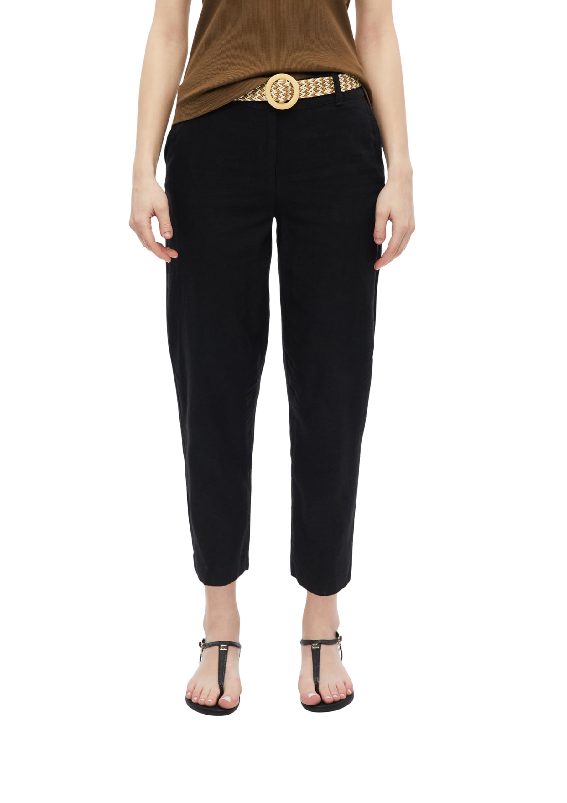 s.Oliver Ankle Trousers with Belt