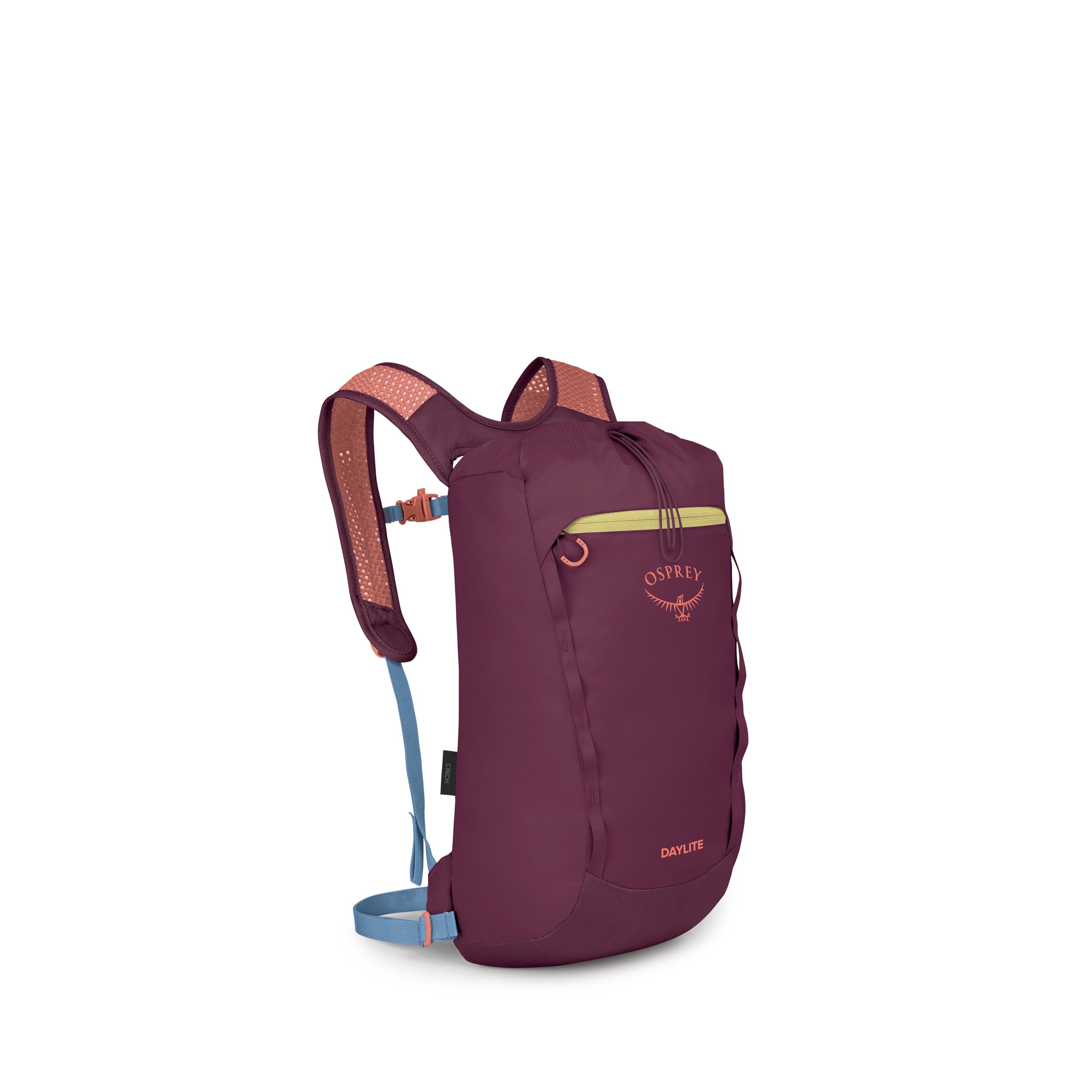 Osprey Daylite Unisex Cinch Pack, 15L, Mood Burgundy, O/S