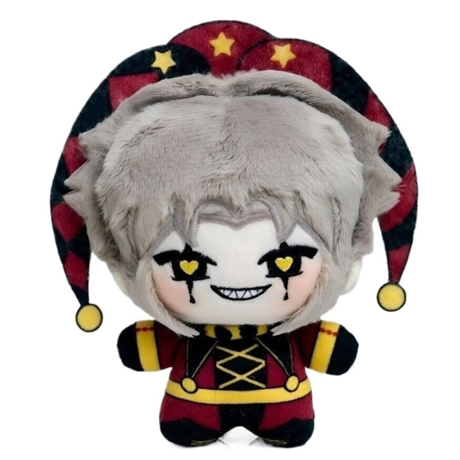 KUKUShining The Freak Circus Plush, Jester Pierrot Cartoon Character Doll Toy Soft Plushies Pillow Stuffed Figure for Game Fans(Pierrot C)