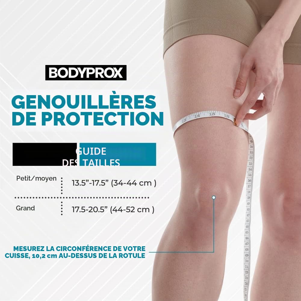 Bodyprox Genouillères de protection épais éponge antidérapant