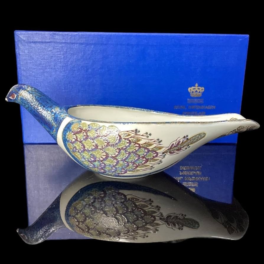 ★希少ロイヤルコペンハーゲン テネラシリーズ 鳥の器 孔雀 クジャク 小物入れ Amazon.co.jp: ロイヤルコペンハーゲン テネラシリーズ 鳥の器