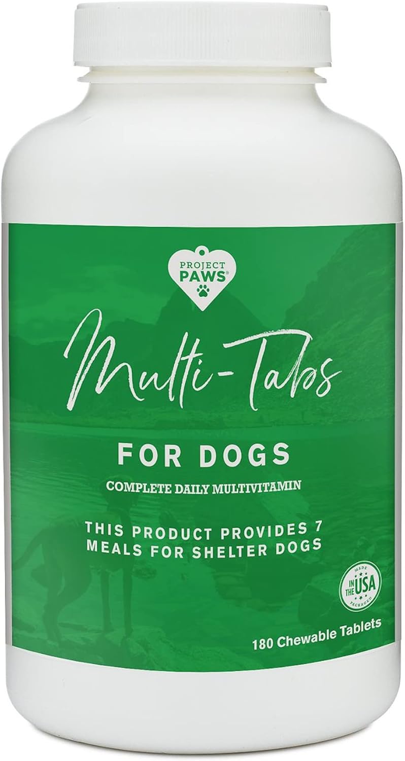 Project Paws Advanced Chewable Multivitamin for Dogs