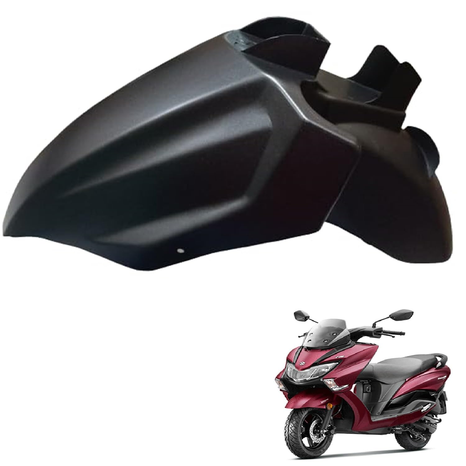 Standway Bike Front 01-Mudguard/Mud Guard/Front Mudguard Matt.grey 2 FM For Burgman 125