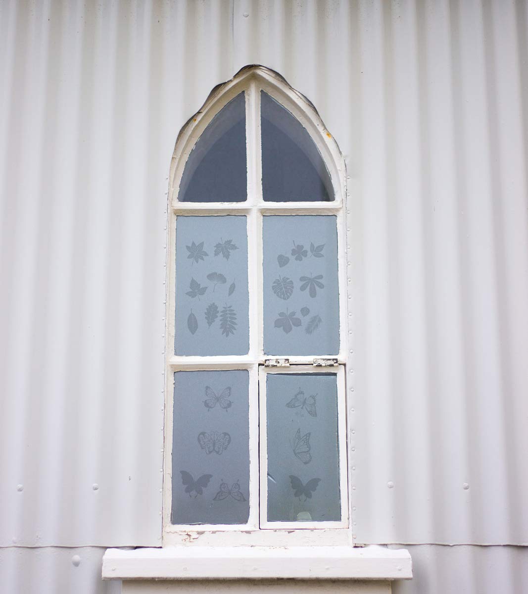 Adesivi Anti-Uccelli Per Finestre | 32 Pezzi Forma Foglia, UV Riflettenti, Facili Da Applicare - Foto 8