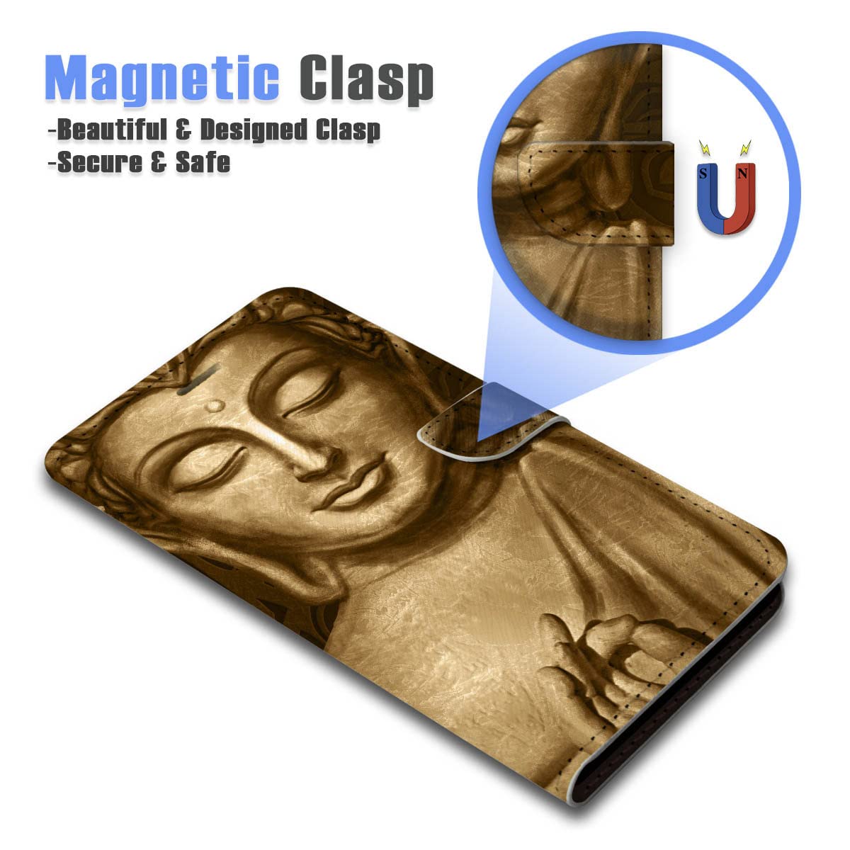 for iPhone 12 Pro Max, Designed Flip Wallet Phone Case Cover