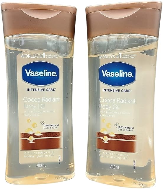 Intensive Care Cocoa Radiant Body Gel Oil With Pure Cocoa Butter Twin Pack (2 x 200ml)