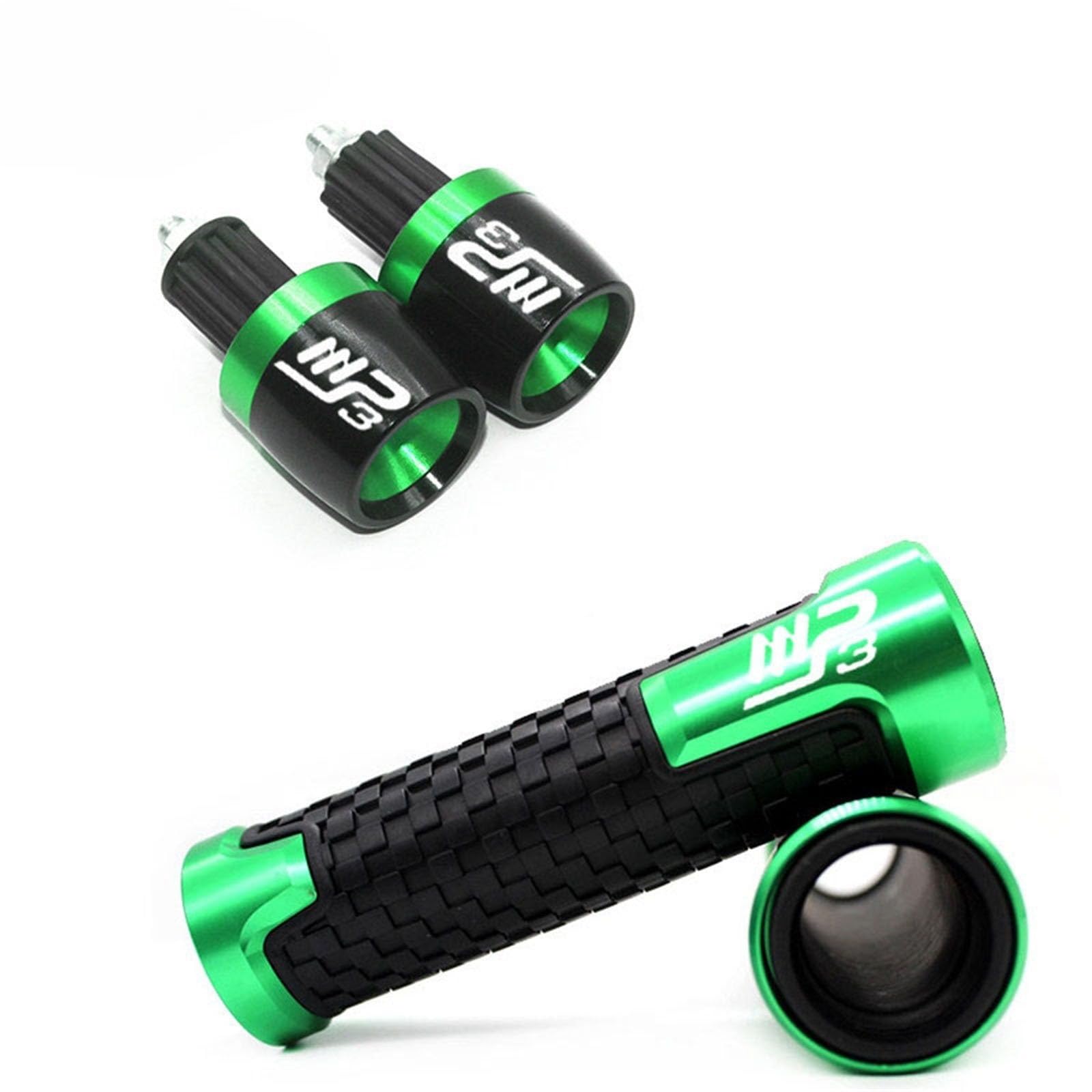 Per MP3 250 300 500 HPE Sport Scooter Moto Accessori Manopole In Alluminio CNC Manubrio Terminale Cap