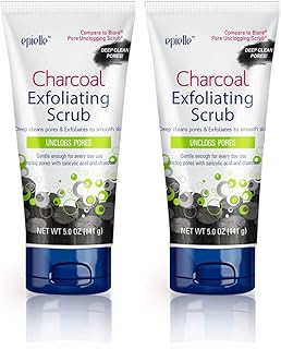 Epielle Exfoliante exfoliante de carbón (2 un...
