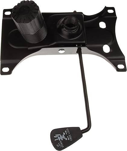 Plutreas Mecanismo de inclinación de repuesto para silla de oficina, mecanismo de asiento giratorio de control de inclinación, dimensión de agujero