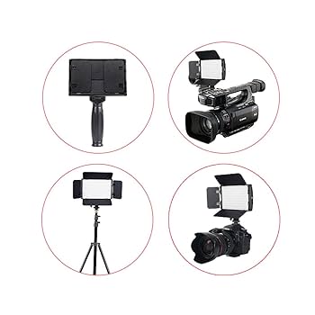 TOLIFO 120W & polight LED撮影照明 セット Tolifo FS-120B/FS-200B LED Studio Lights - Versatile & Portable